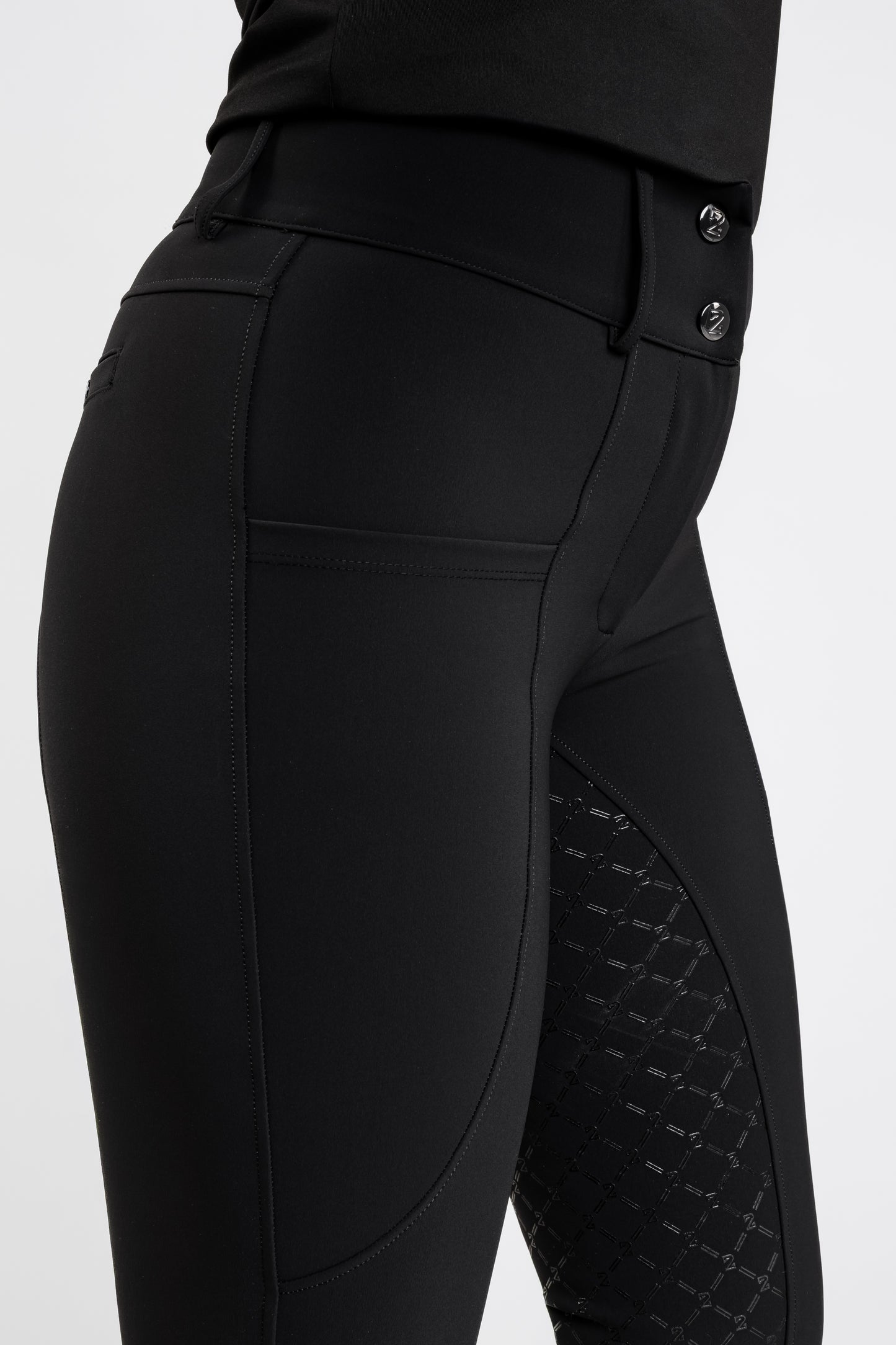 Bootcut rijbroek zwart