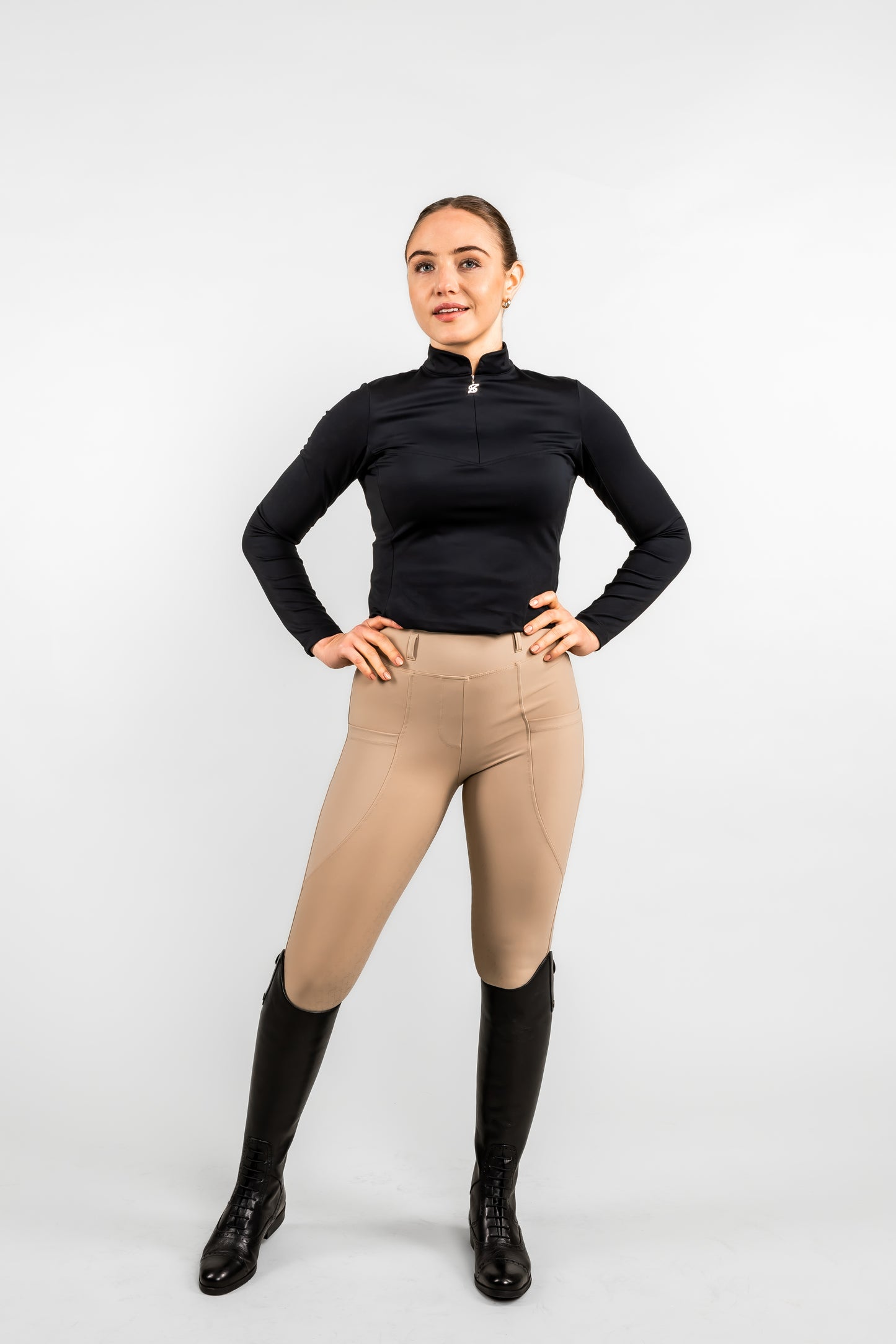 London Champagne Hybrid Leggings