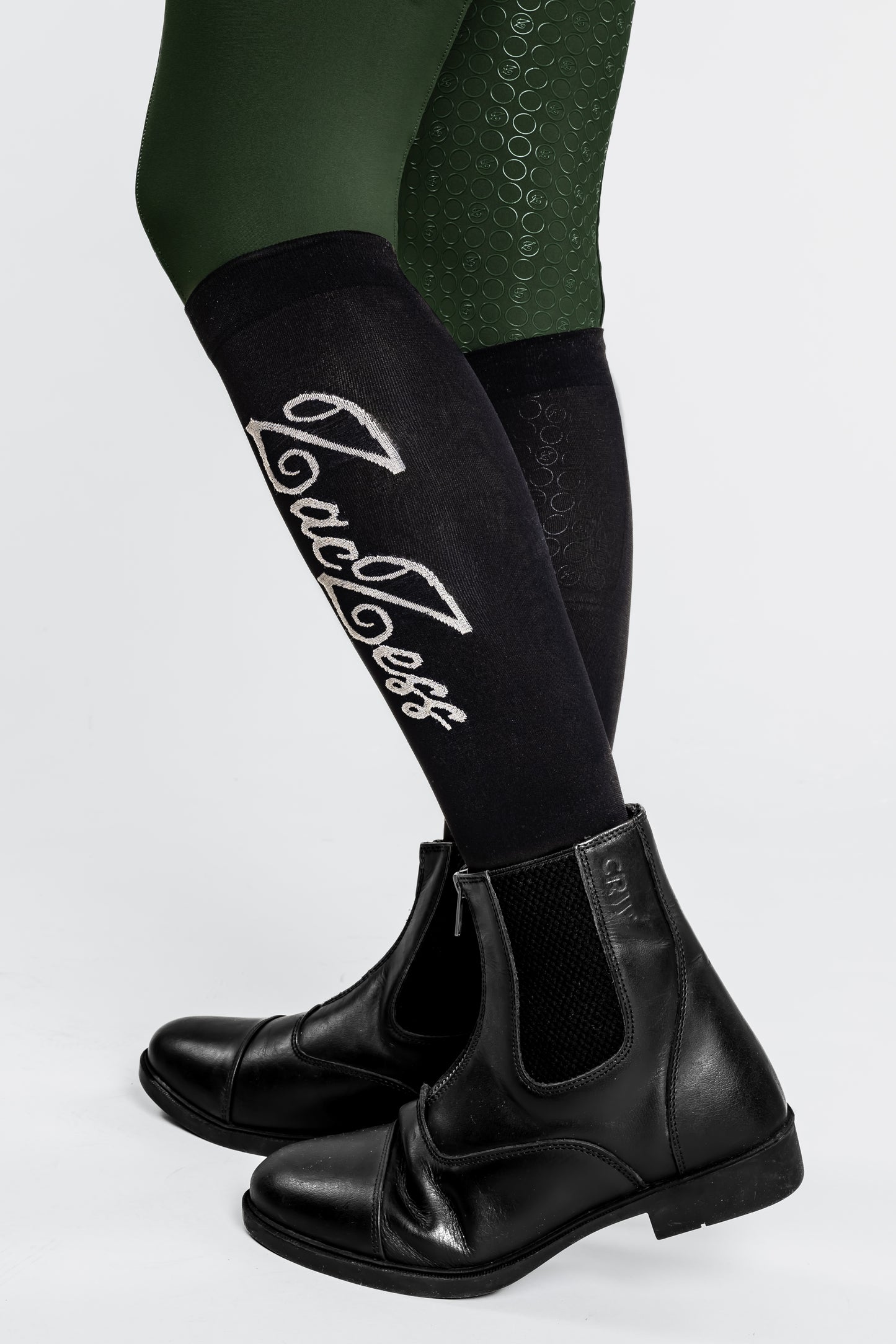 Lyon Black Riding Socks