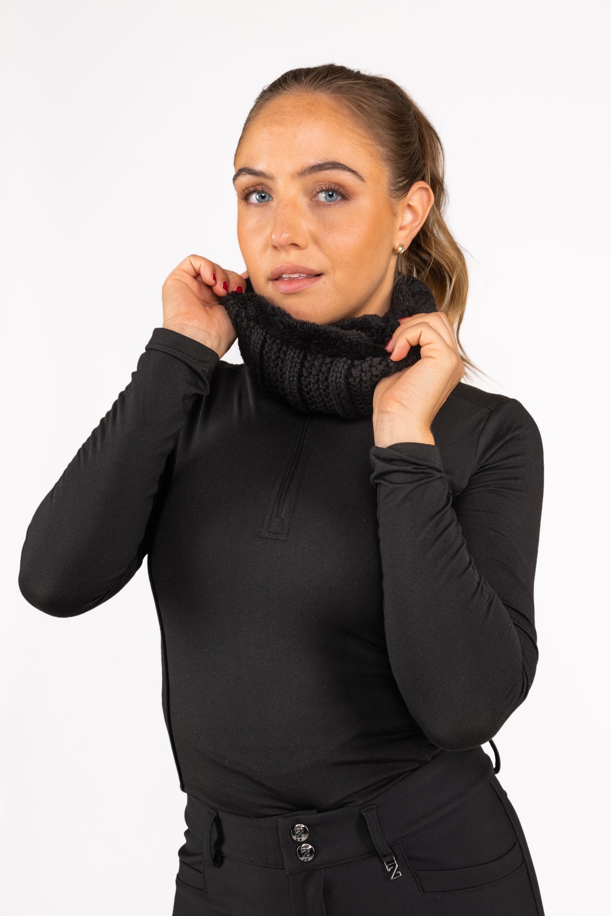 Kiruna Scarf Black