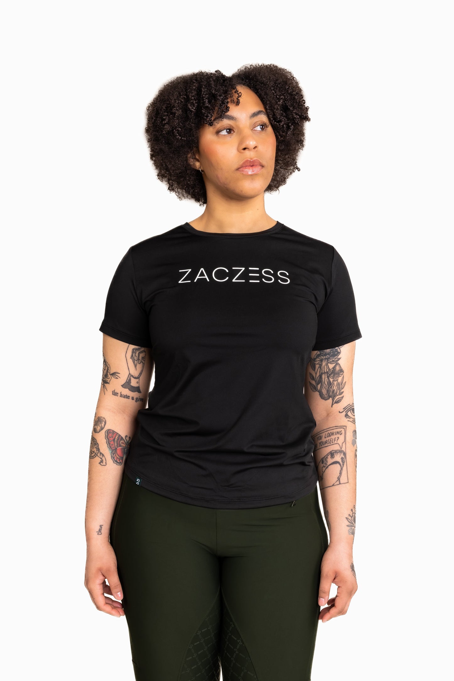 PLUS - Sofia Zwart T-shirt