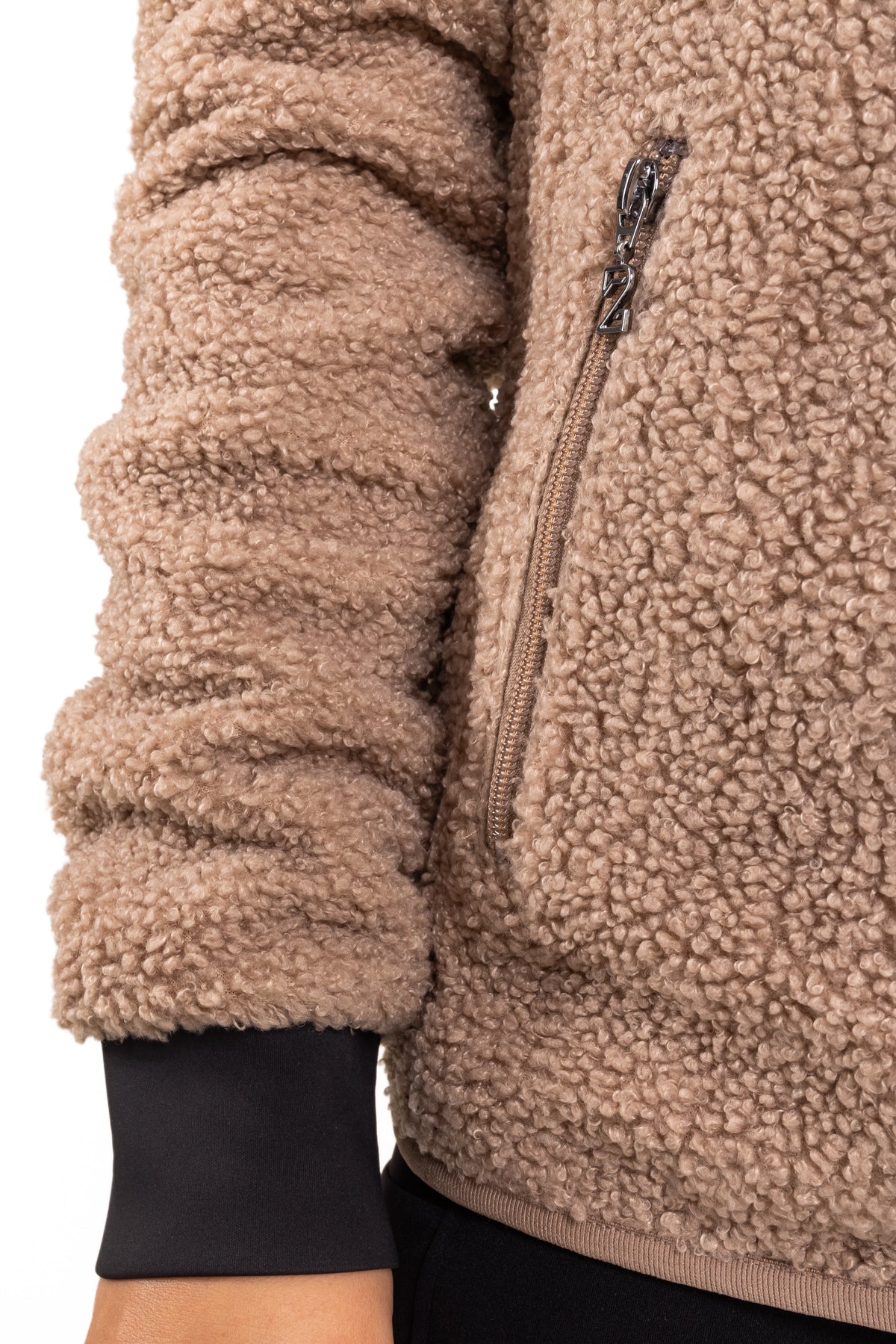 Ascot Pile Jacket Beige