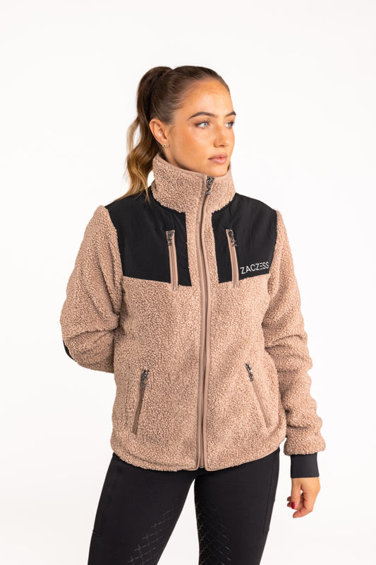 Ascot Pile Jacket Beige