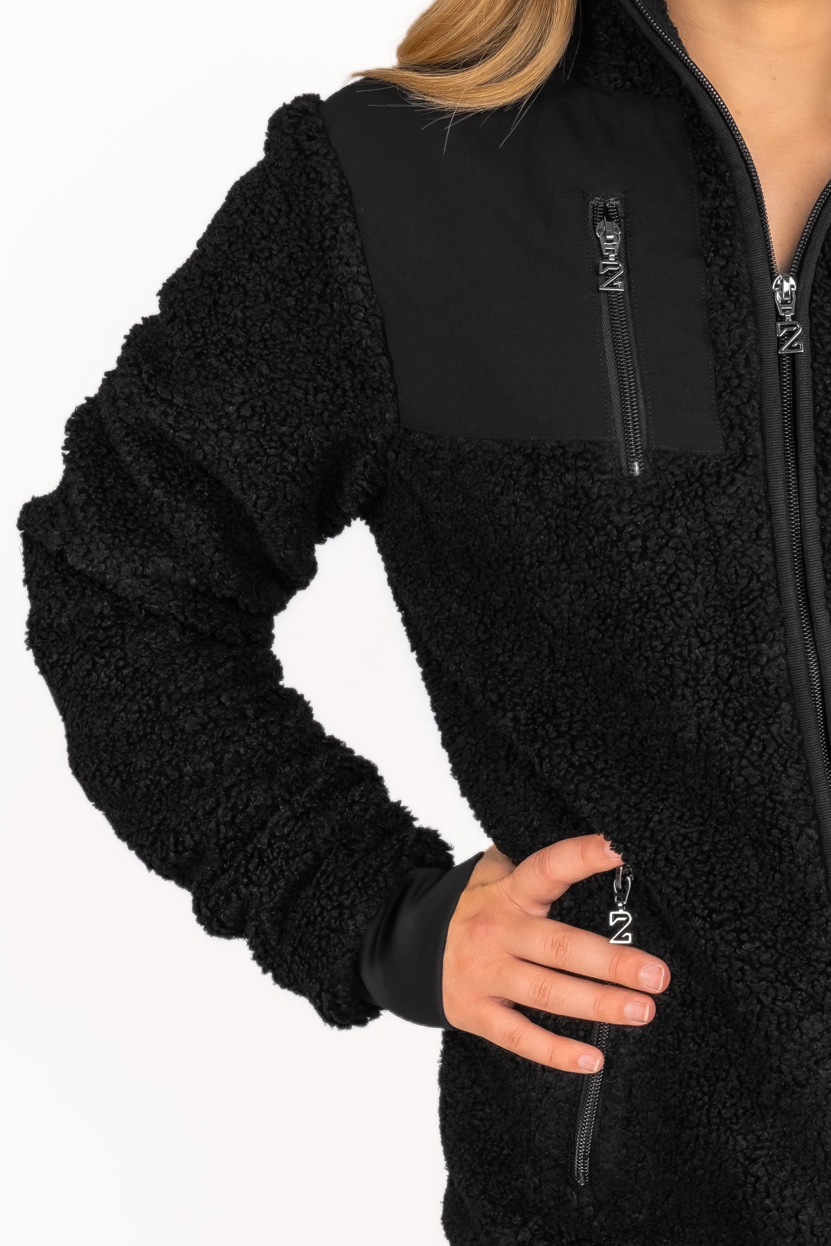 Ascot Pile Jacket Black