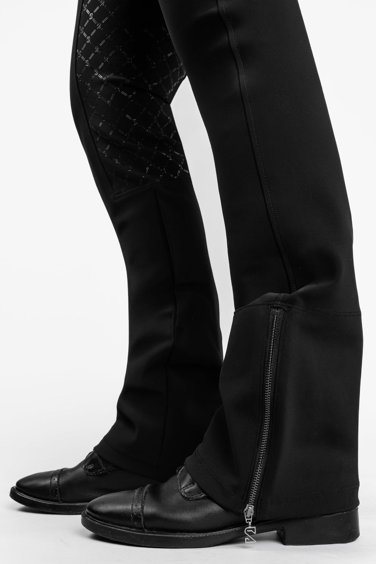 Bootcut rijbroek zwart