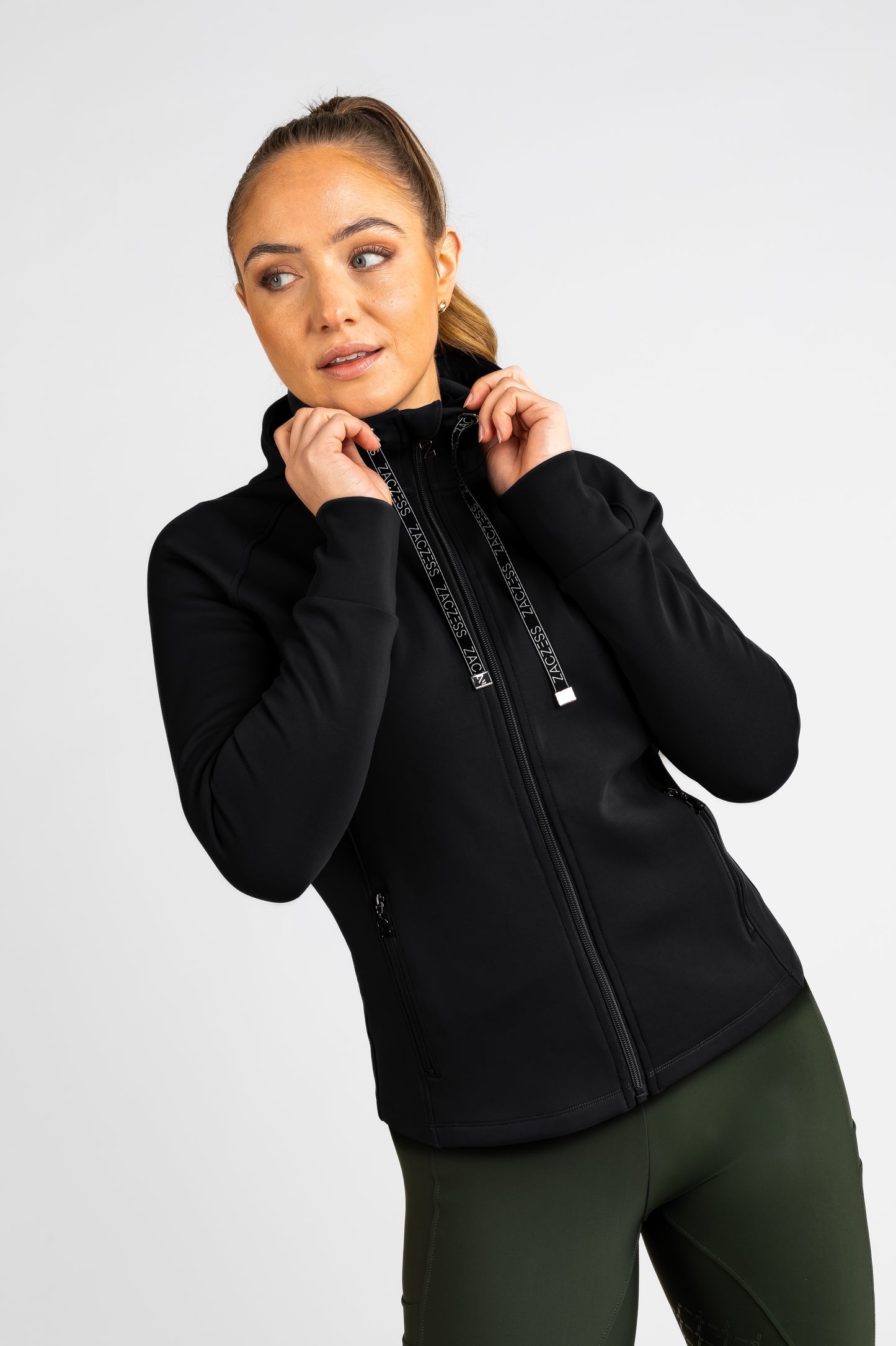 Brooklyn Black Hoodie