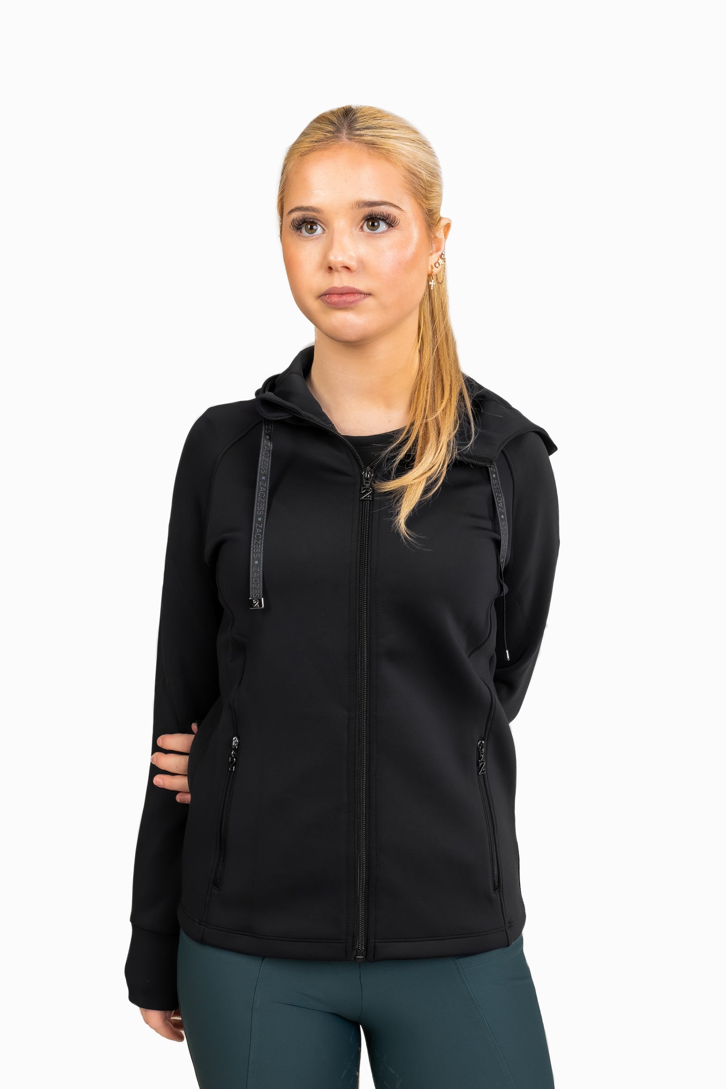 YR - Brooklyn Zwarte Hoodie
