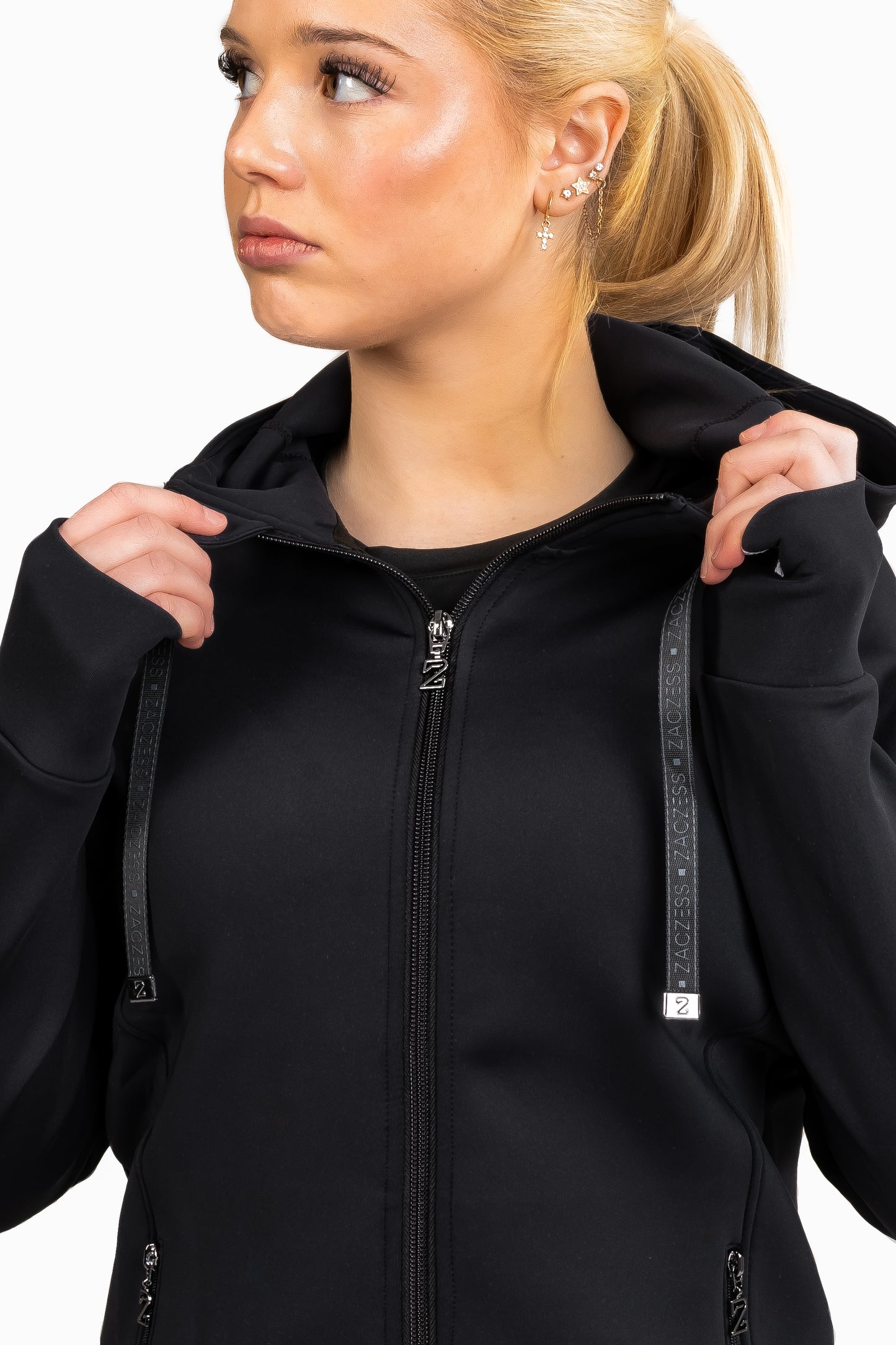 YR - Brooklyn Zwarte Hoodie