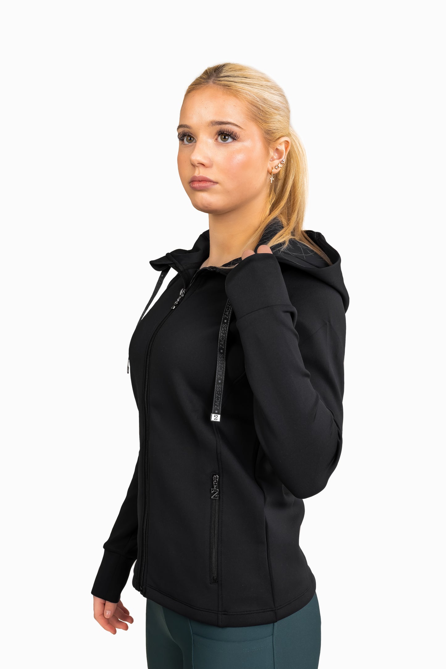 YR - Brooklyn Zwarte Hoodie