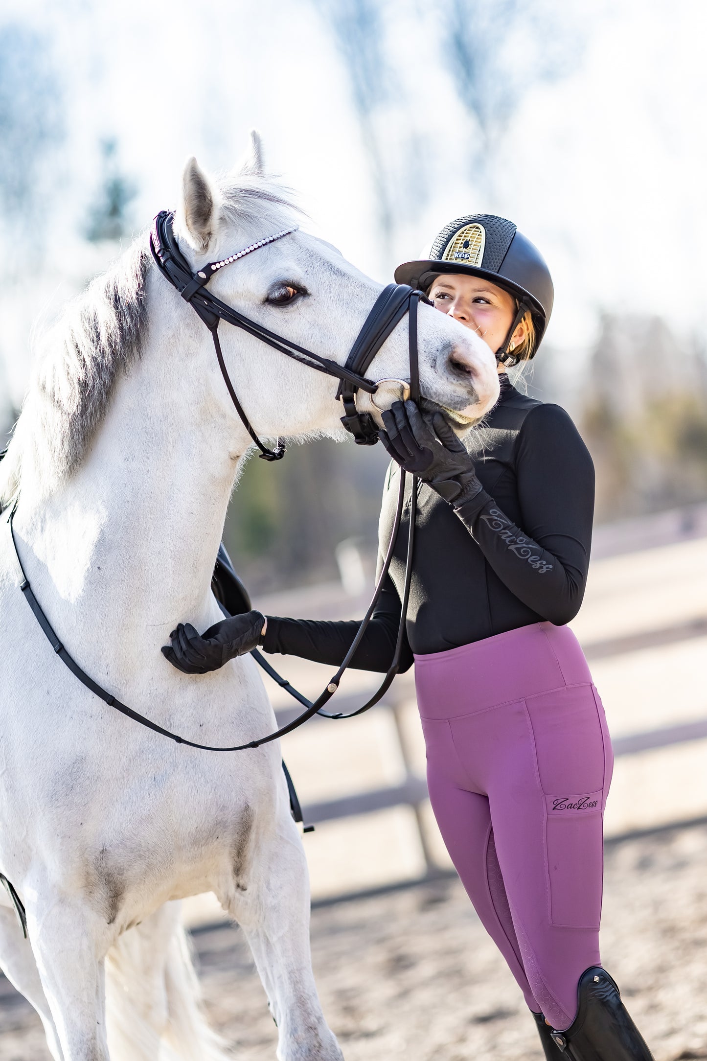 Ohio Dusty Berry Leggings