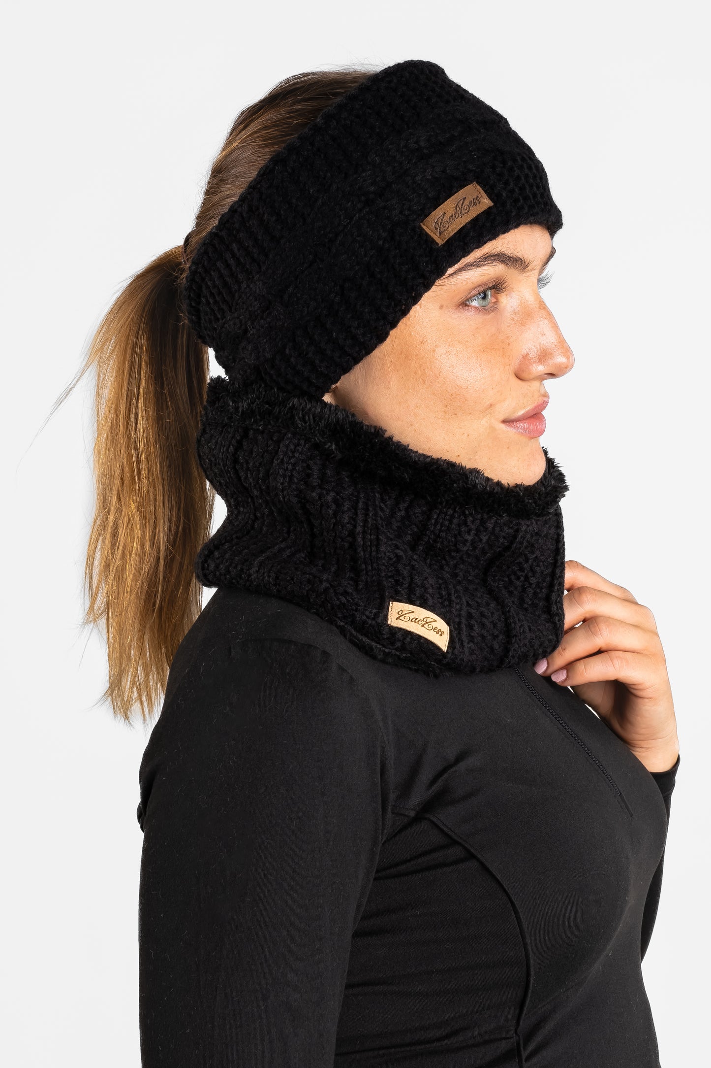 Kiruna Scarf Black