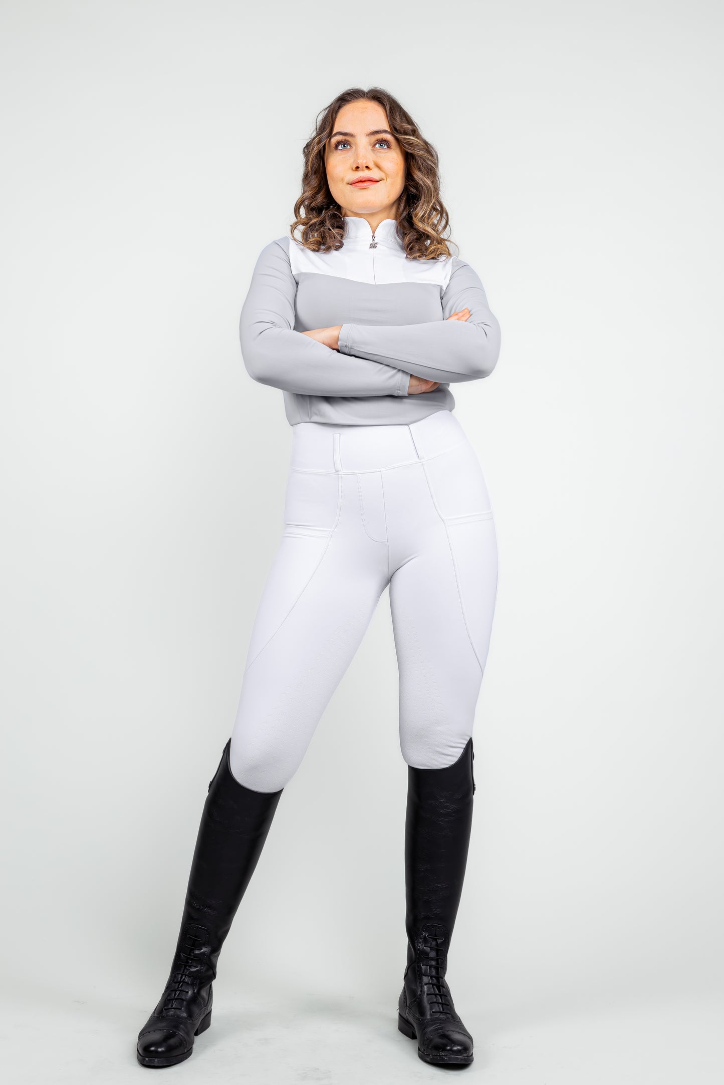 London White Hybrid Leggings