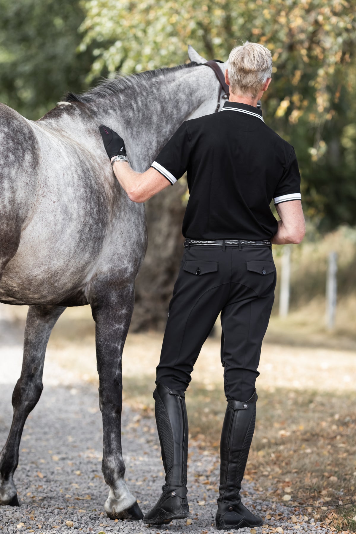 Aachen Men’s Breeches Black