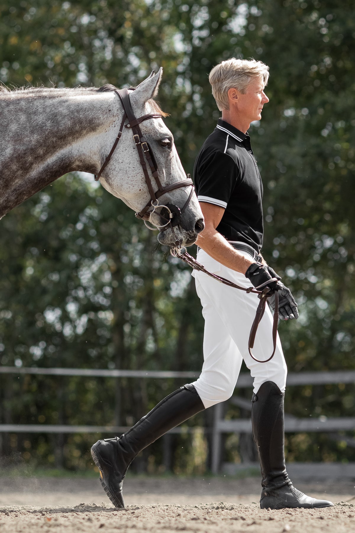 Aachen Men’s Breeches White