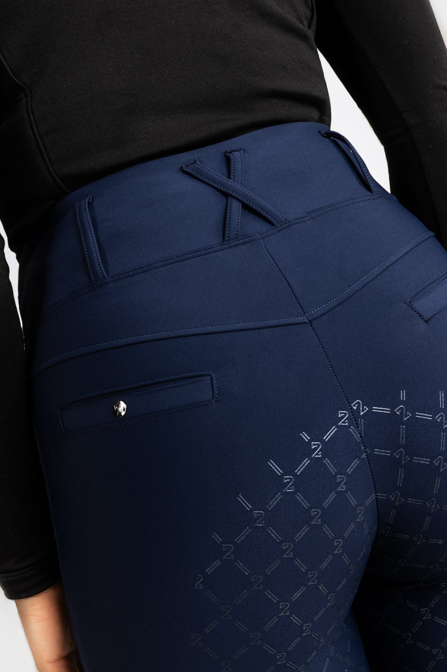 London Navy Hybrid Leggings