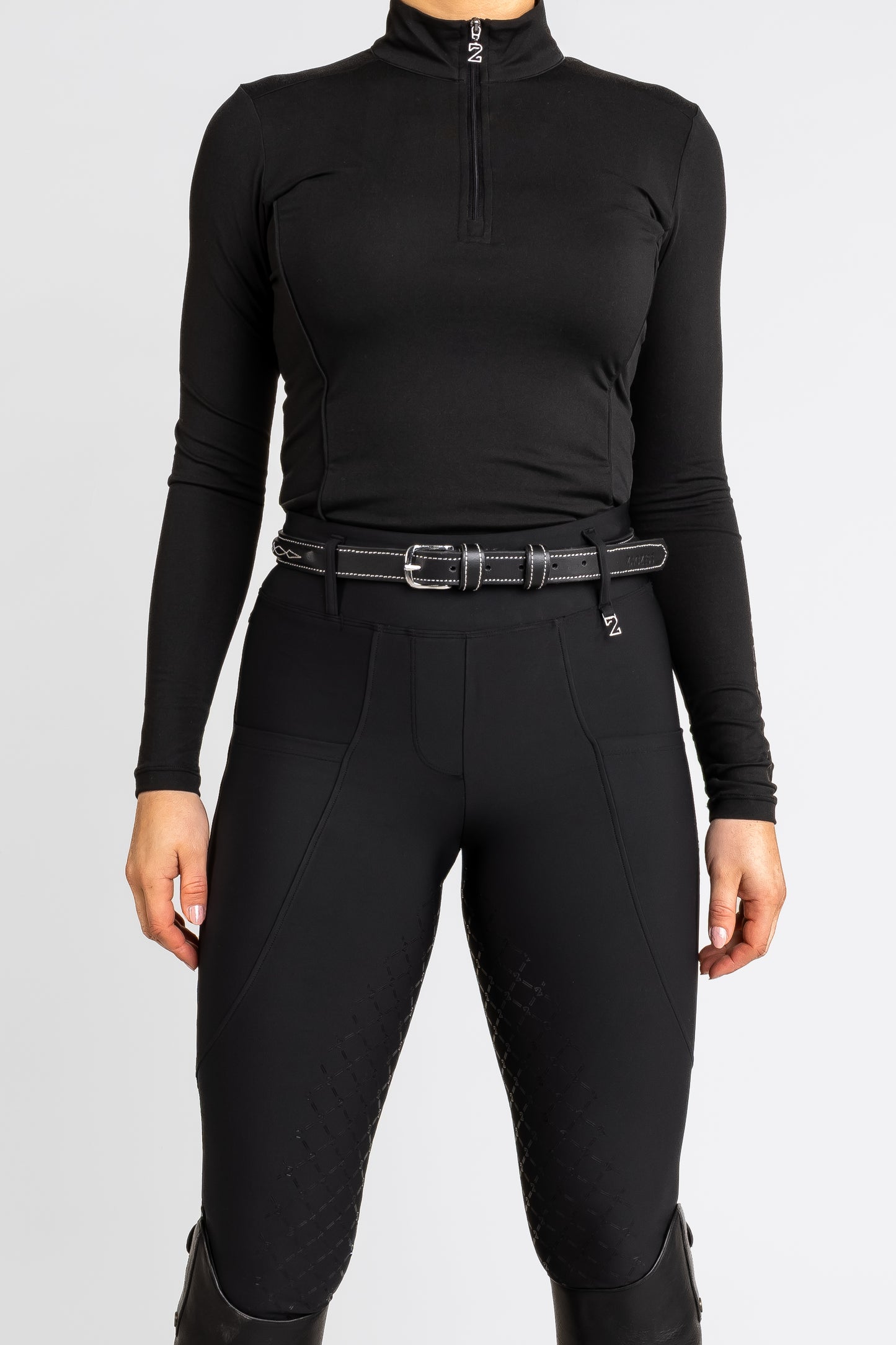 London Black Hybrid Leggings