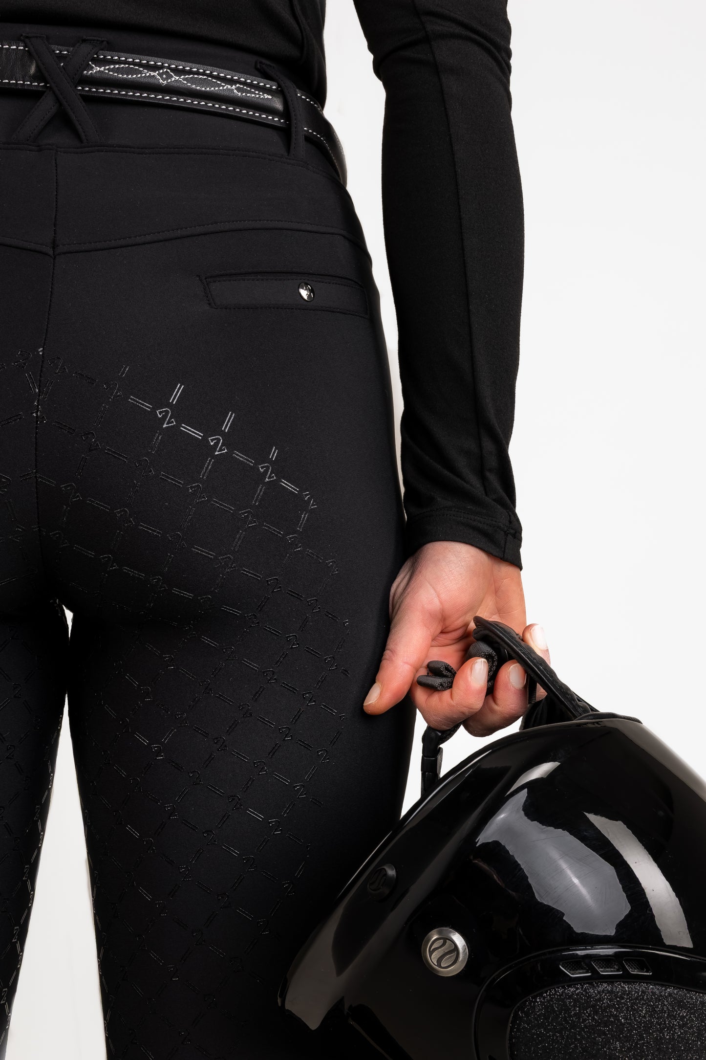 London Black Hybrid Leggings