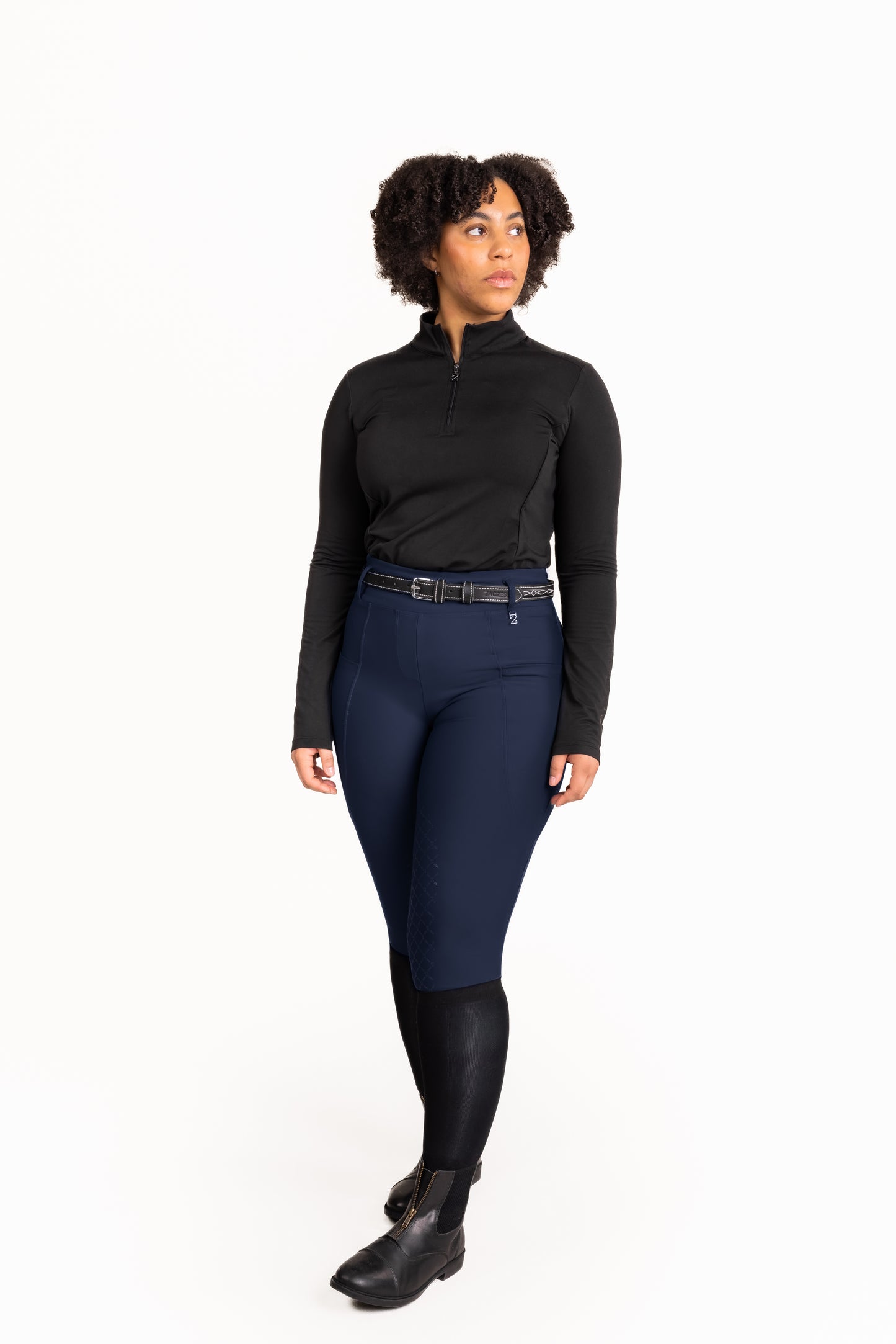 PLUS - London Navy Hybride Leggings
