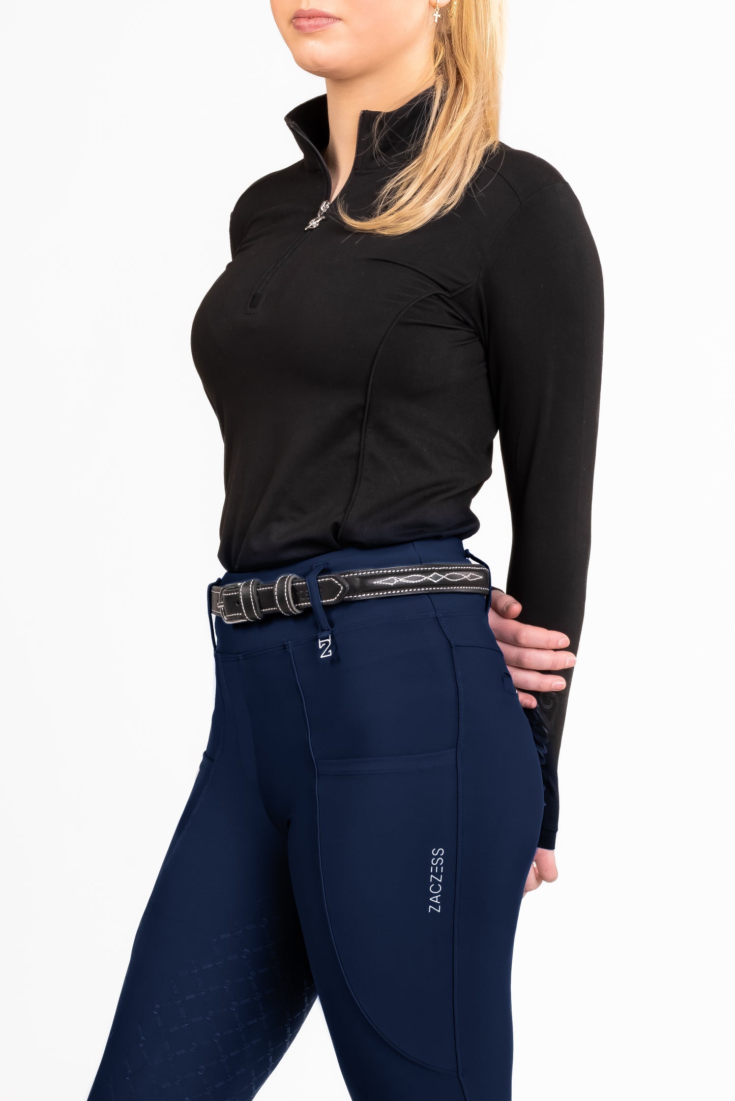 YR - London Navy Hybrid Leggings