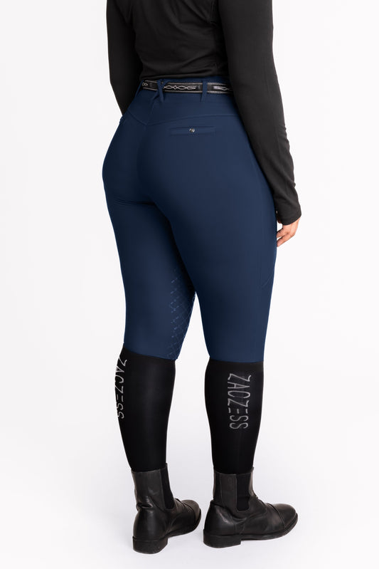 PLUS - London Navy Hybrid Leggings