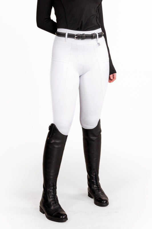 YR - London White Hybrid Leggings