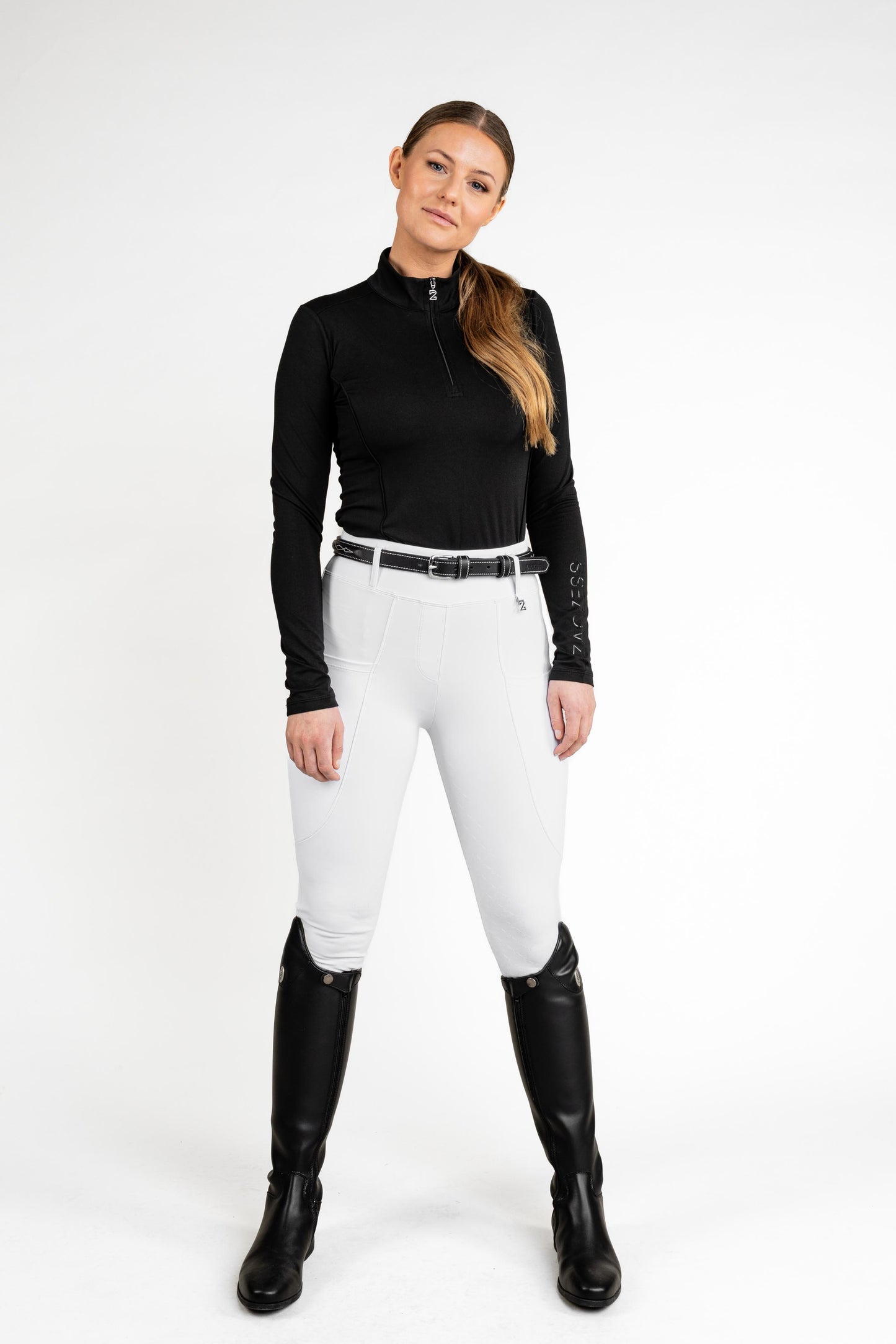 London White Hybrid Leggings