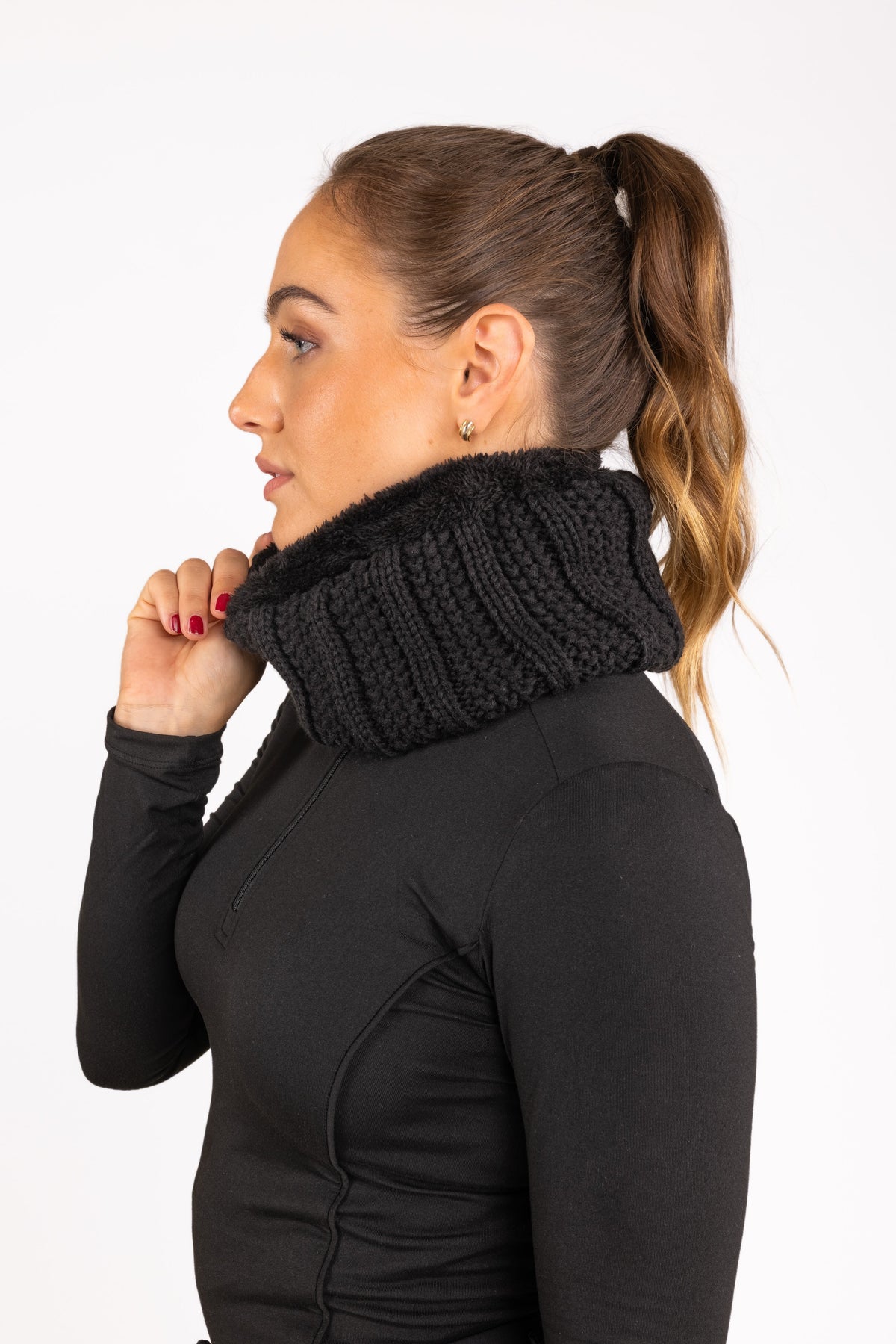 Kiruna Scarf Black