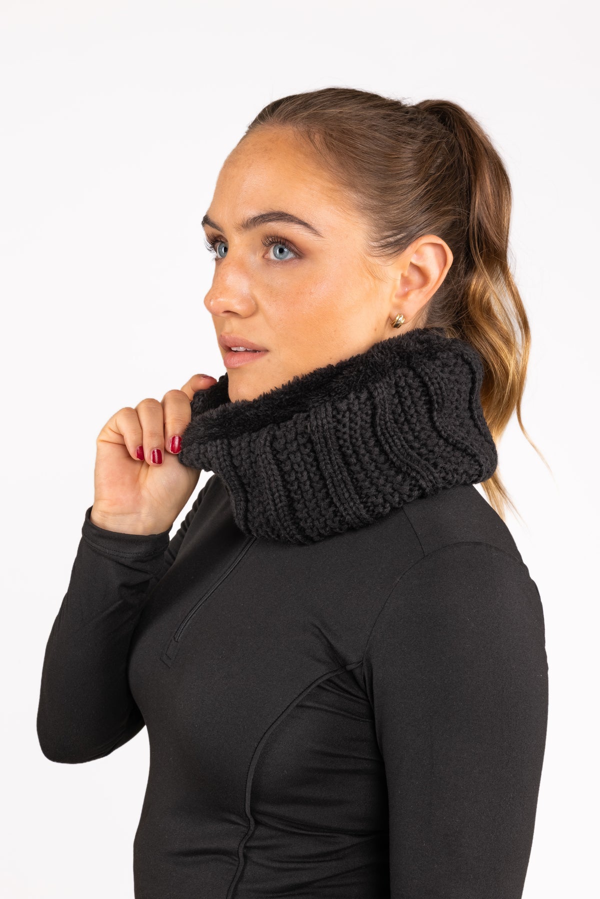 Kiruna Scarf Black