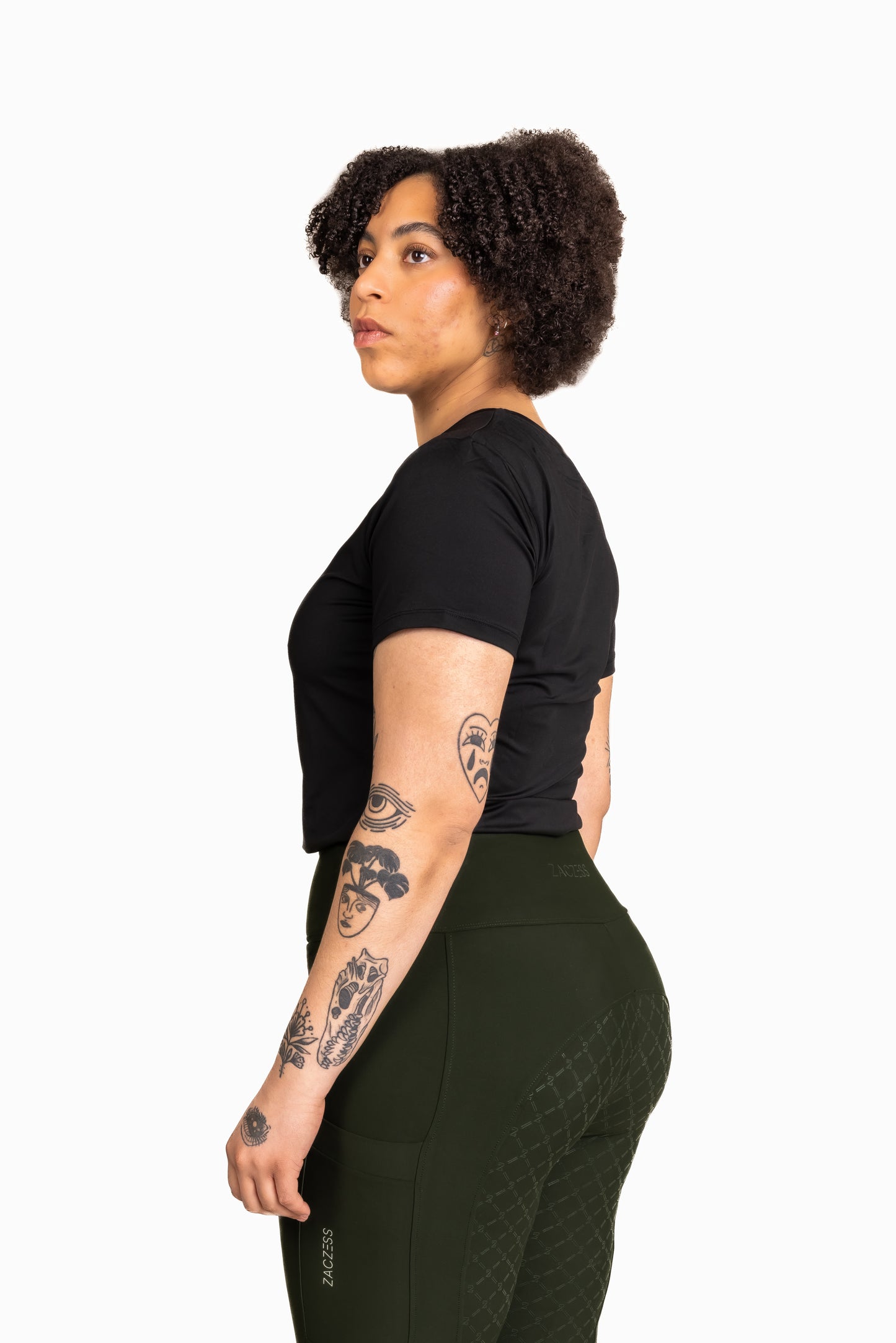 PLUS - Sofia Zwart T-shirt