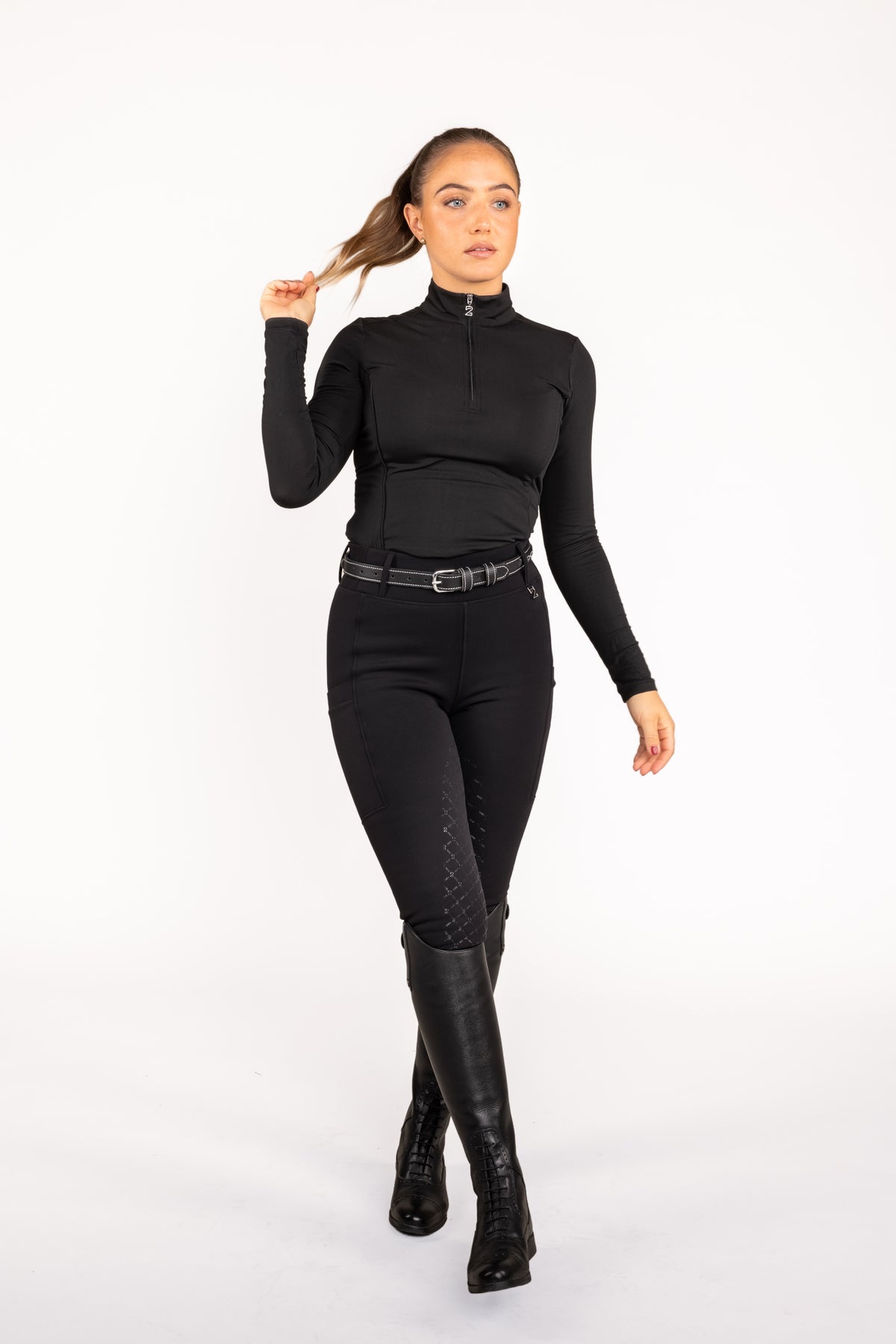 LRK - Teddyleggings Svart