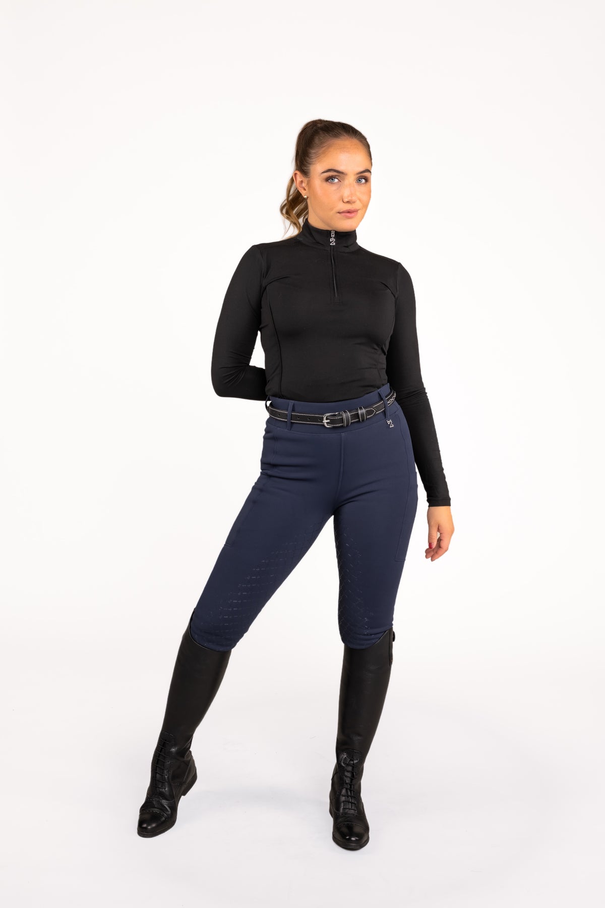 Teddy Winter Leggings Blue