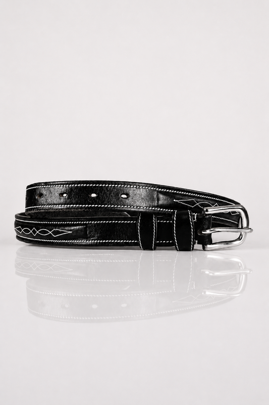 Leren riem